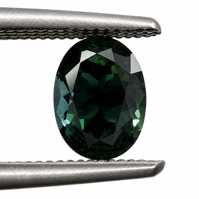 Australian Parti sapphire 1.00ct oval brilliant cut loose gemstone - Buy loose or customise