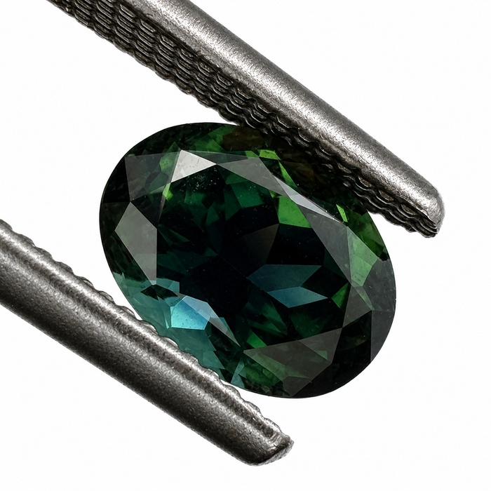 Australian Parti sapphire 1.00ct oval brilliant cut loose gemstone - Buy loose or customise