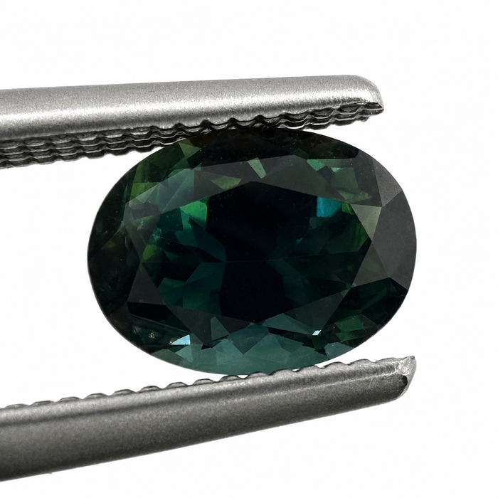 Australian Parti sapphire 1.00ct oval brilliant cut loose gemstone - Buy loose or customise