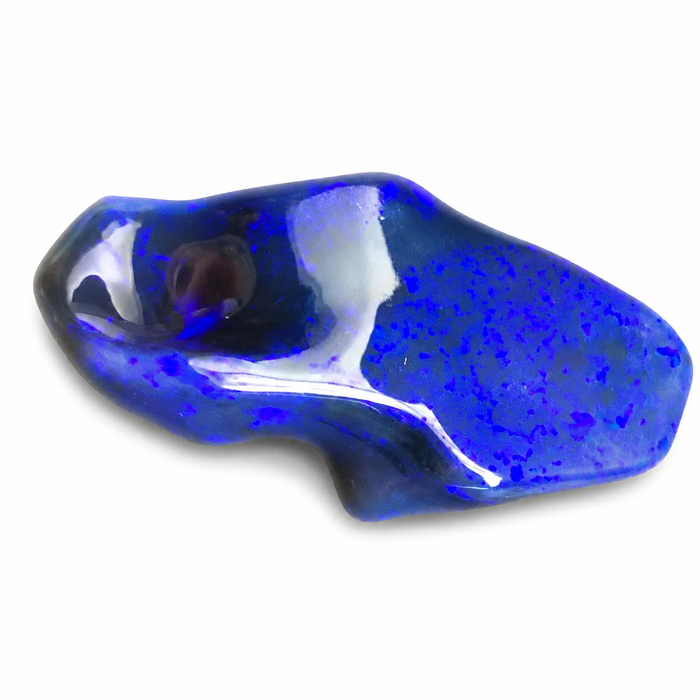 Australian jelly opal 22.94 carat loose gemstone - Carving by Daniela L'Abbate