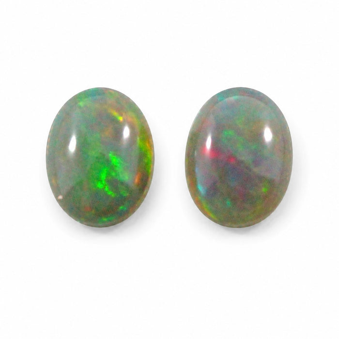 Australian jelly opal matched pair 3.16 carat total loose gemstone - Buy loose or customise