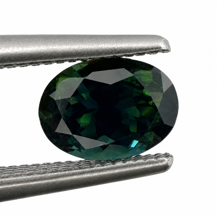Australian Parti sapphire 1.00ct oval brilliant cut loose gemstone - Buy loose or customise