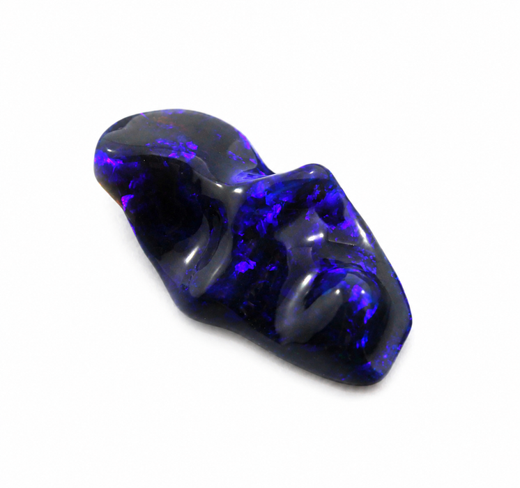 Australian jelly opal 22.94 carat loose gemstone - Carving by Daniela L'Abbate