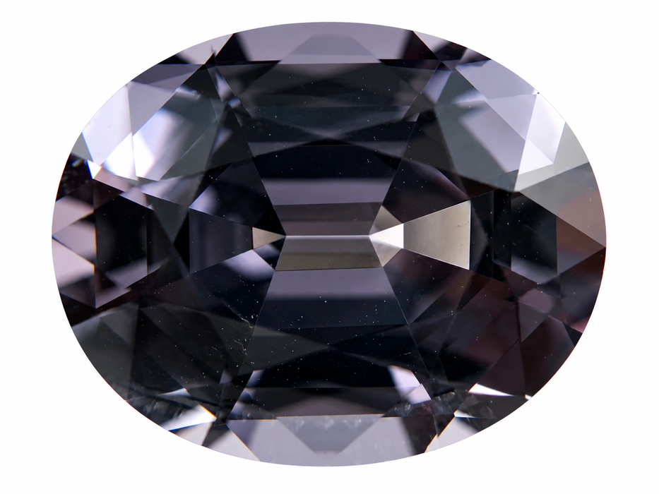 Silver Spinel oval cut 2.57 carat gemstone - Buy loose or Make your own custom jewelry
