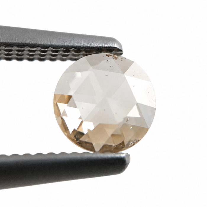 Champagne diamond round cut 0.28 carat loose gemtone - Buy loose or Make your own custom jewelry