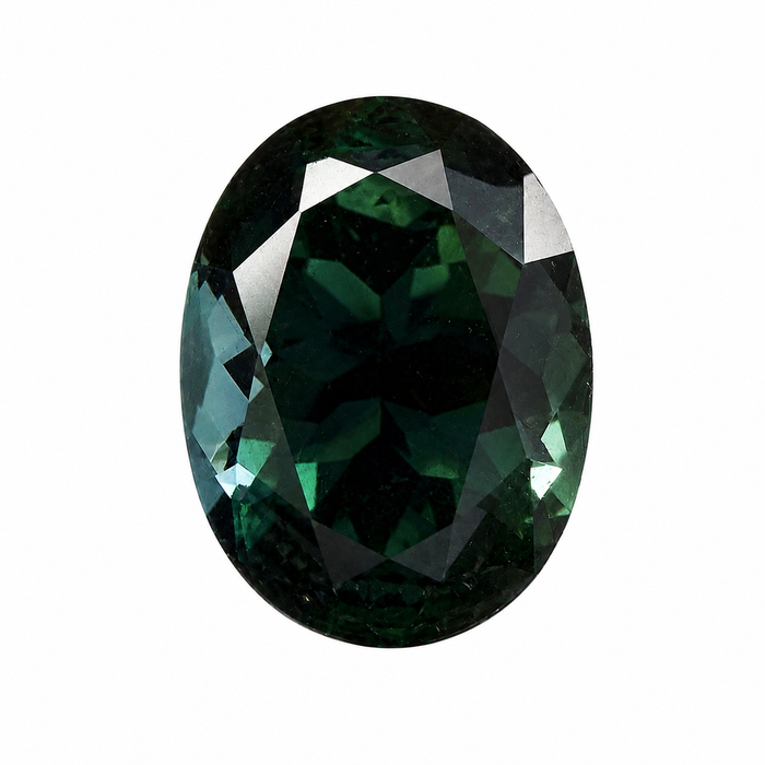 Australian Parti sapphire 1.00ct oval brilliant cut loose gemstone - Buy loose or customise