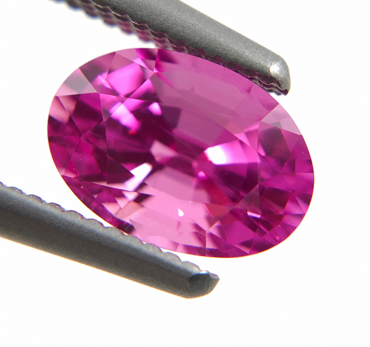 Pink Sapphire 1.19 carat 6.98x4.86x4.29mm oval cut - Buy loose or Make your own jewelry design