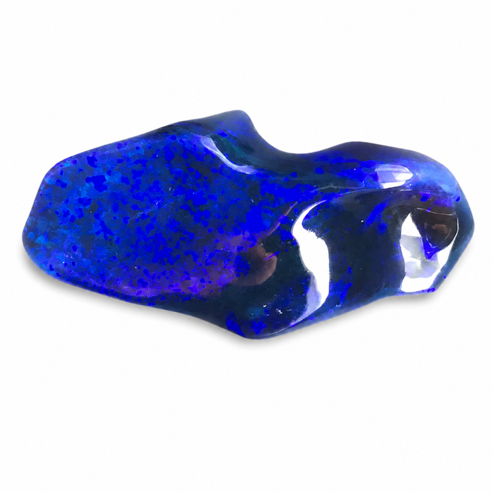 Australian jelly opal 22.94 carat loose gemstone - Carving by Daniela L'Abbate