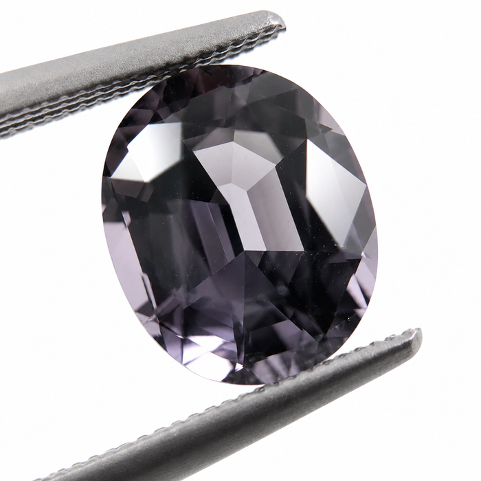 Silver Spinel oval cut 2.57 carat gemstone - Buy loose or Make your own custom jewelry