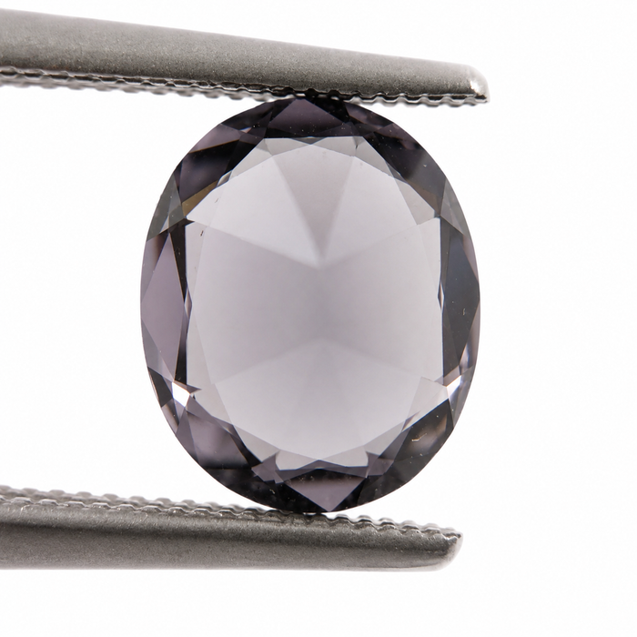 Silver Spinel oval cut 2.57 carat gemstone - Buy loose or Make your own custom jewelry