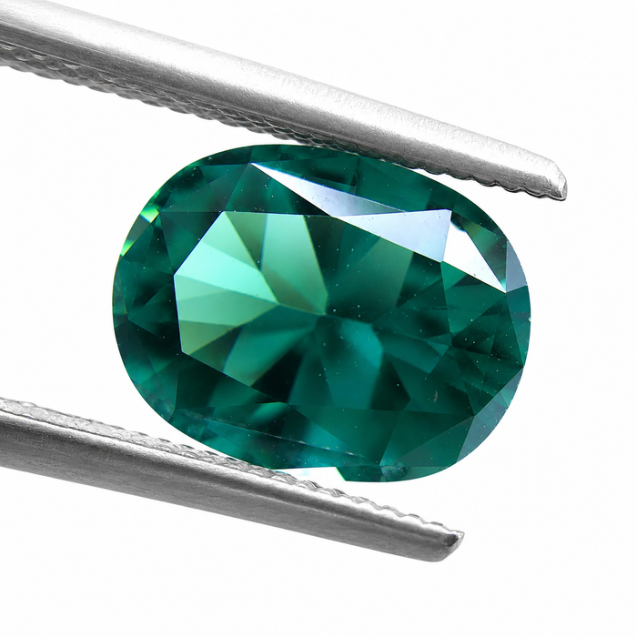 Teal blue green tourmaline cushion cut 1.77 carat loose gemstone - Buy loose or customise