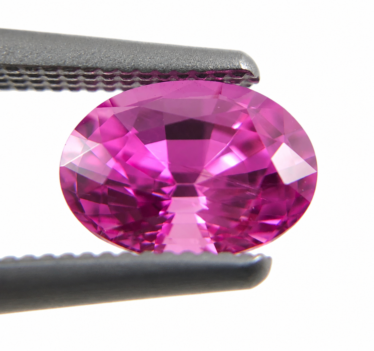 Pink Sapphire 1.19 carat 6.98x4.86x4.29mm oval cut - Buy loose or Make your own jewelry design