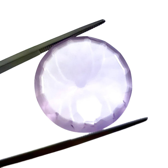 Amethyst unique German laser spider mixed cut 28.49 carat loose gemstone - Buy loose or customise