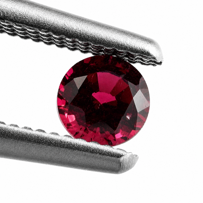 Red Spinel round cut approximately 0.22-0.25ct 3.5x2mm each - Listing is for one stone - Buy loose or customise