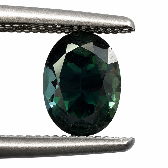Australian Parti sapphire 1.00ct oval brilliant cut loose gemstone - Buy loose or customise