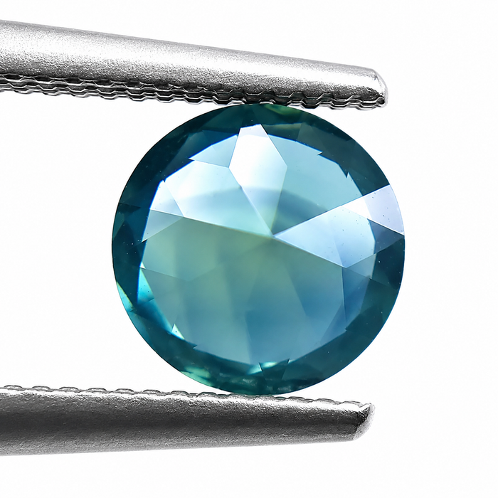 Steel teal Australian Parti Sapphire round cut 1.48 carats - Buy loose or customise