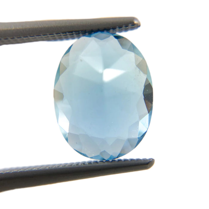 Aquamarine oval brilliant cut 2.07 carats loose gemstone - Buy loose or make a custom order