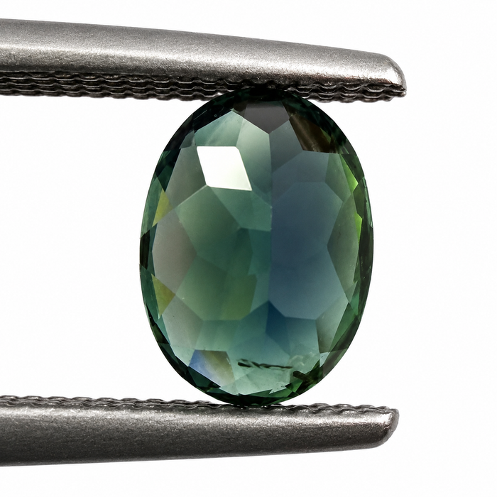 Australian Parti sapphire 1.00ct oval brilliant cut loose gemstone - Buy loose or customise