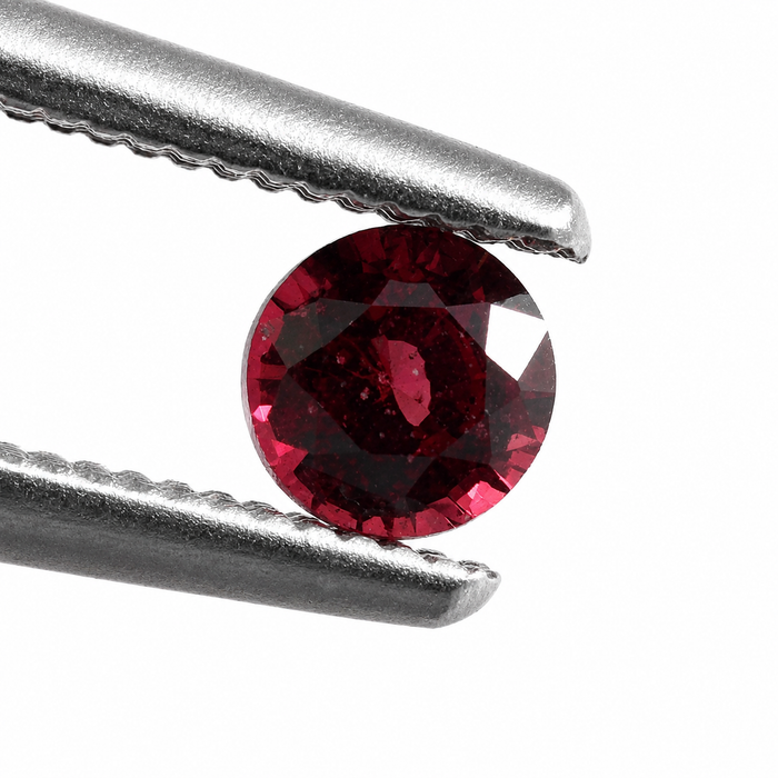 Red Spinel round cut approximately 0.22-0.25ct 3.5x2mm each - Listing is for one stone - Buy loose or customise