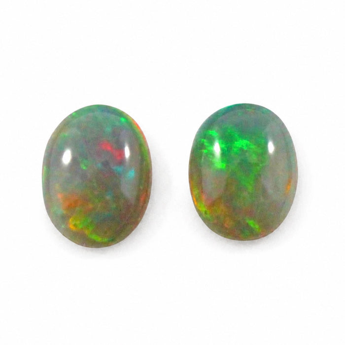 Australian jelly opal matched pair 3.16 carat total loose gemstone - Buy loose or customise