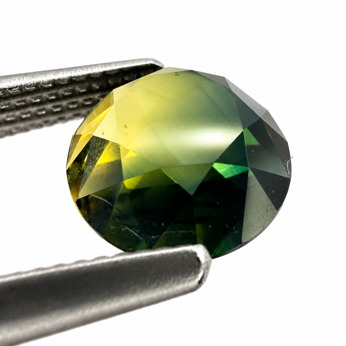 Australian Parti sapphire 1.05ct round rose cut loose gemstone - Buy loose or customise