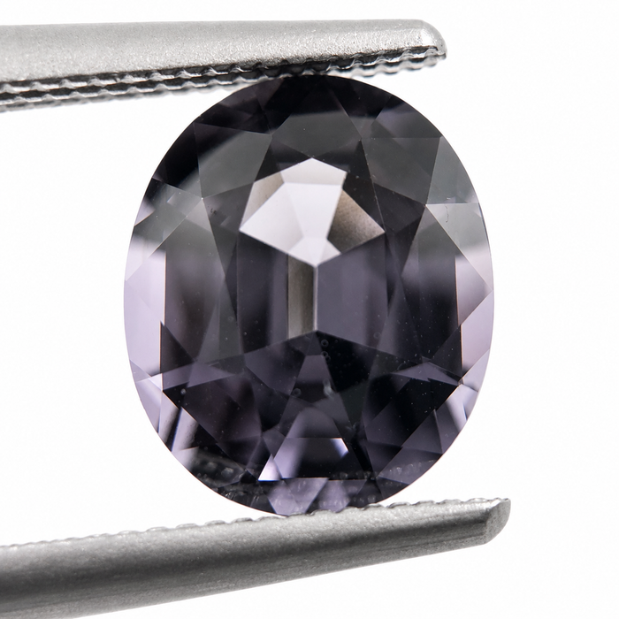 Silver Spinel oval cut 2.57 carat gemstone - Buy loose or Make your own custom jewelry