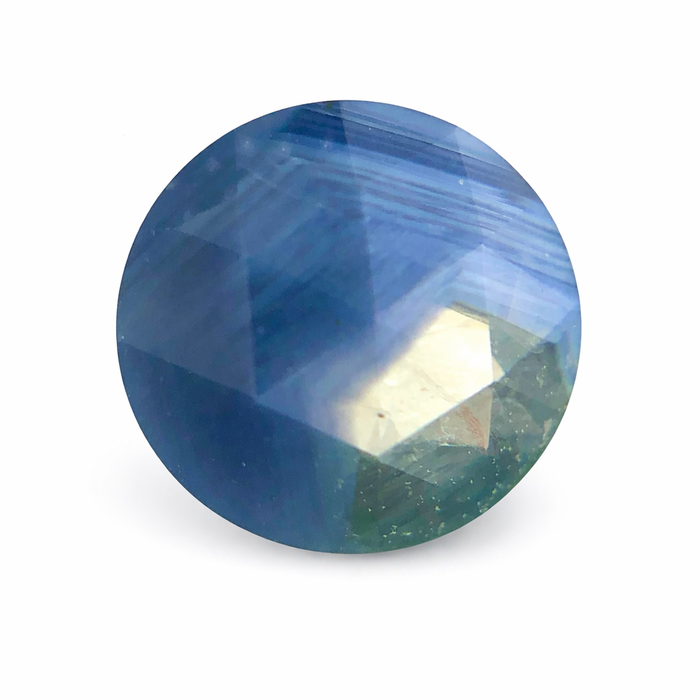 Australian included sapphire round rose cut 0.43 carats loose gemstone specimen - Buy loose or customise