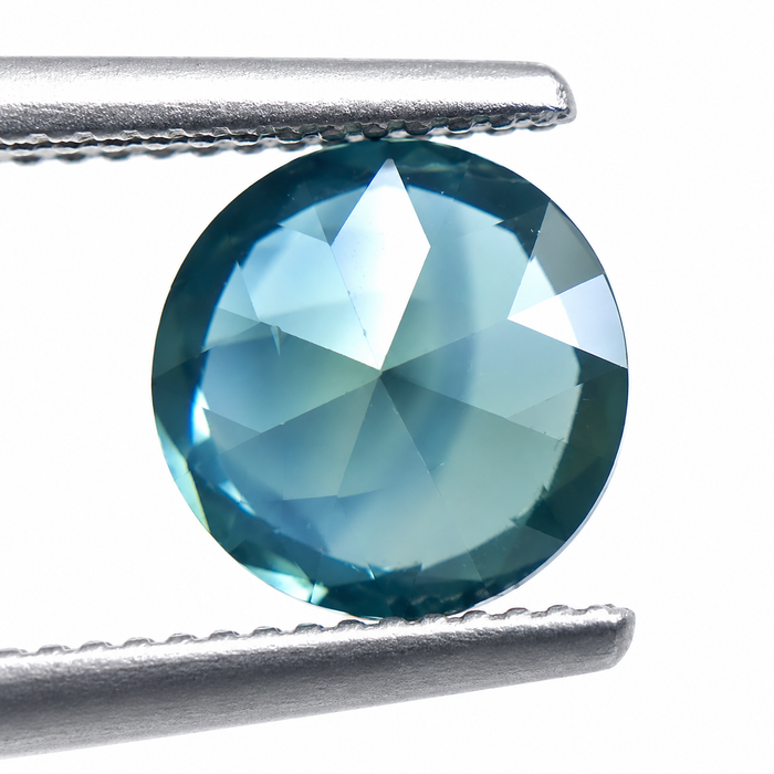 Steel teal Australian Parti Sapphire round cut 1.48 carats - Buy loose or customise