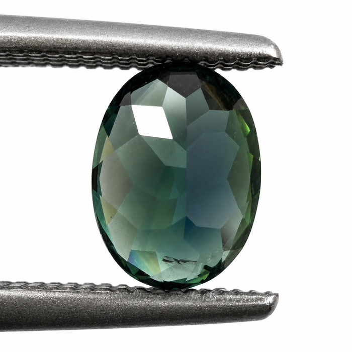Australian Parti sapphire 1.00ct oval brilliant cut loose gemstone - Buy loose or customise