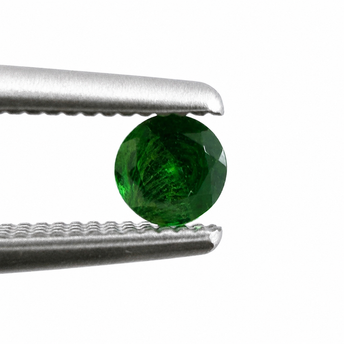 Green Tsavorite garnet round cut 0.10-0.14ct 3x1.7mm approximately each loose gemstone - price is per stone - Buy loose or customise