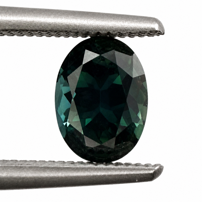 Australian Parti sapphire 1.00ct oval brilliant cut loose gemstone - Buy loose or customise