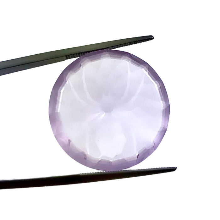Amethyst unique German laser spider mixed cut 28.49 carat loose gemstone - Buy loose or customise