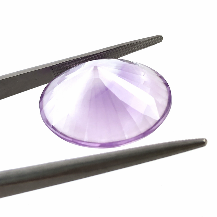 Amethyst unique German laser butterfly mixed cut 20.01 carat loose gemstone - Buy loose or customise
