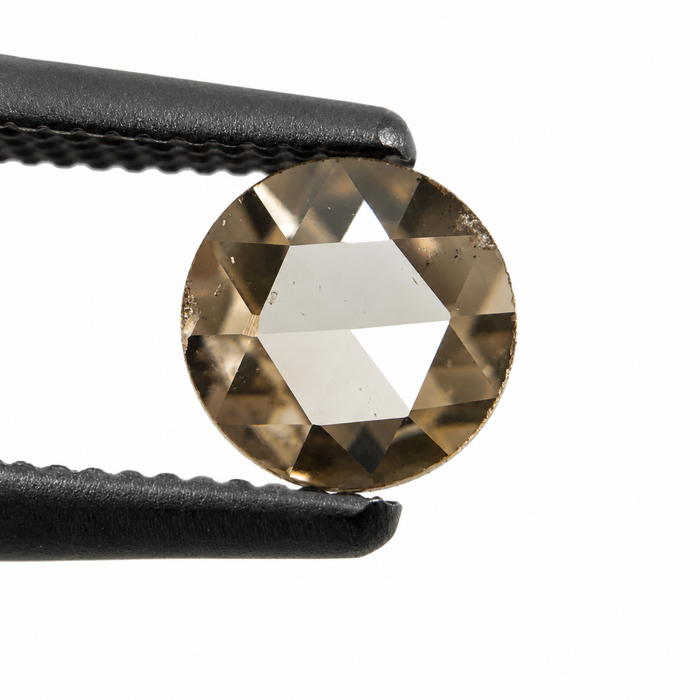 Champagne diamond round cut 0.28 carat loose gemtone - Buy loose or Make your own custom jewelry