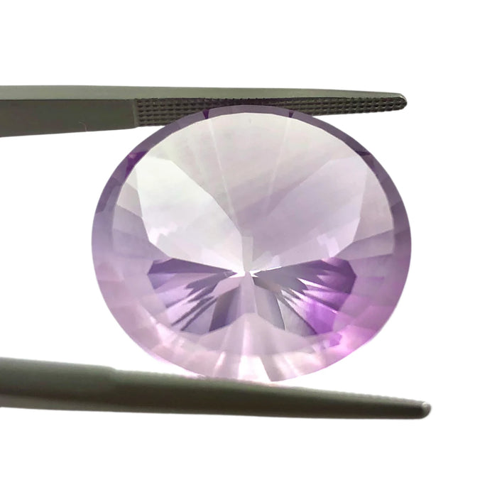 Amethyst unique German laser butterfly mixed cut 20.01 carat loose gemstone - Buy loose or customise