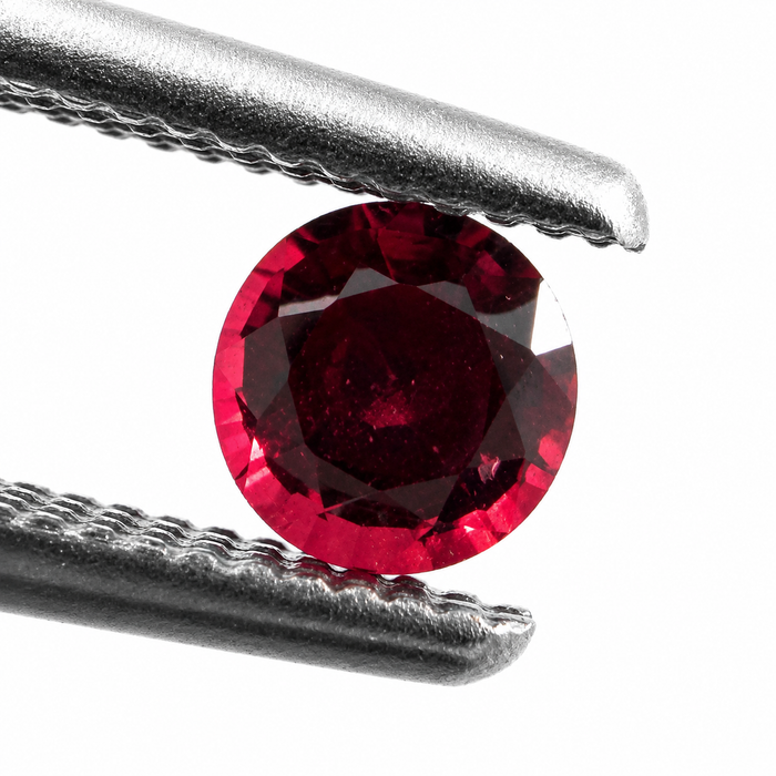 Red Spinel round cut approximately 0.22-0.25ct 3.5x2mm each - Listing is for one stone - Buy loose or customise