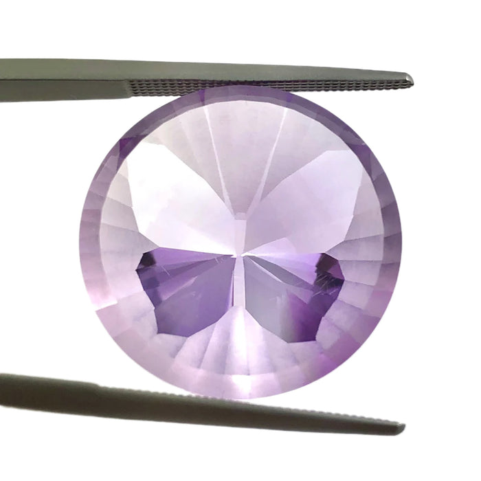 Amethyst unique German laser butterfly mixed cut 20.01 carat loose gemstone - Buy loose or customise
