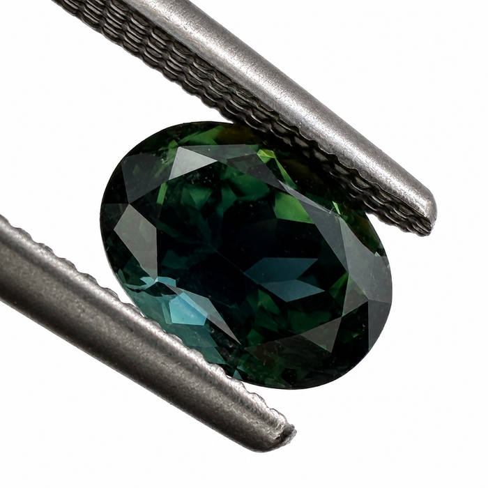 Australian Parti sapphire 1.00ct oval brilliant cut loose gemstone - Buy loose or customise