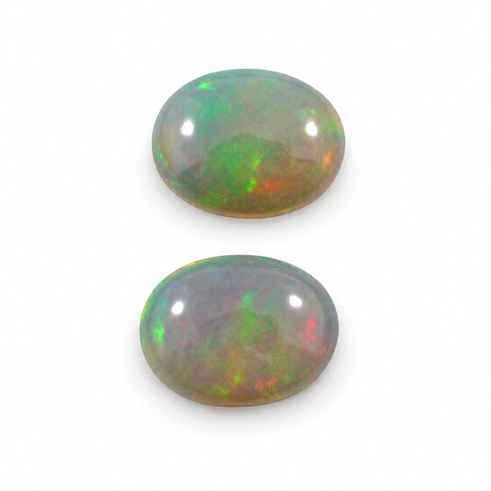 Australian jelly opal matched pair 3.16 carat total loose gemstone - Buy loose or customise