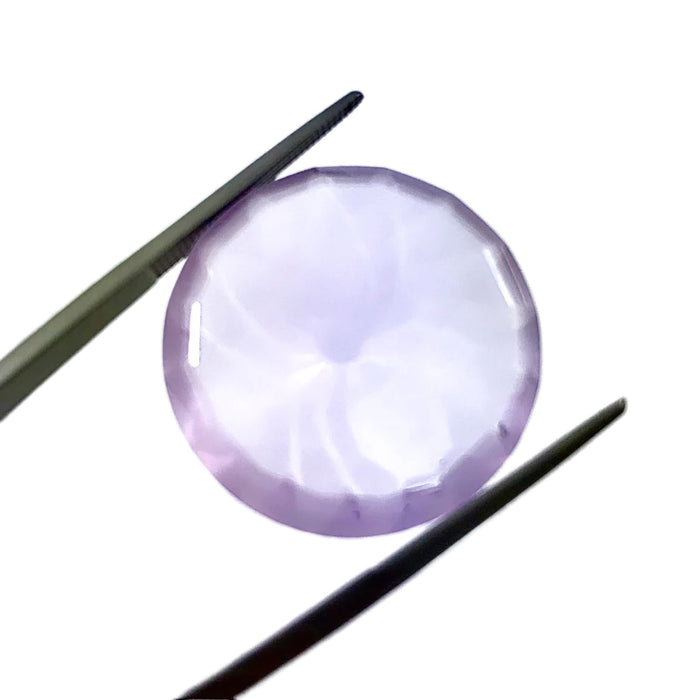 Amethyst unique German laser spider mixed cut 28.49 carat loose gemstone - Buy loose or customise
