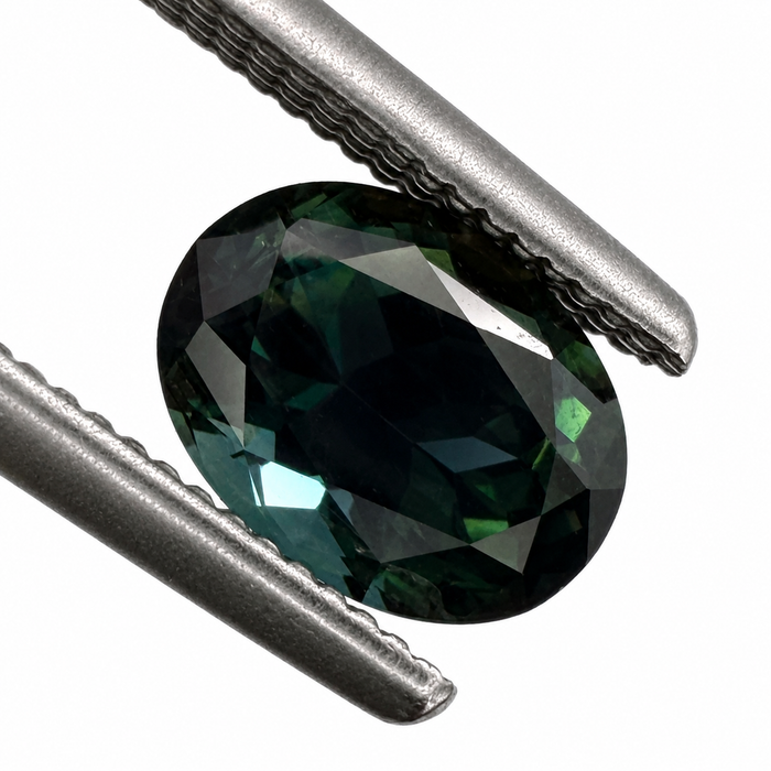 Australian Parti sapphire 1.00ct oval brilliant cut loose gemstone - Buy loose or customise