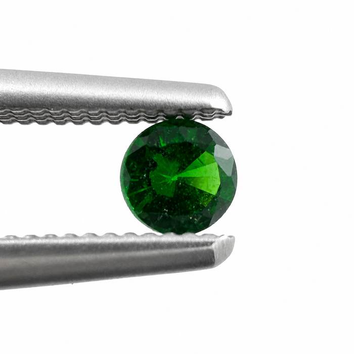 Green Tsavorite garnet round cut 0.10-0.14ct 3x1.7mm approximately each loose gemstone - price is per stone - Buy loose or customise