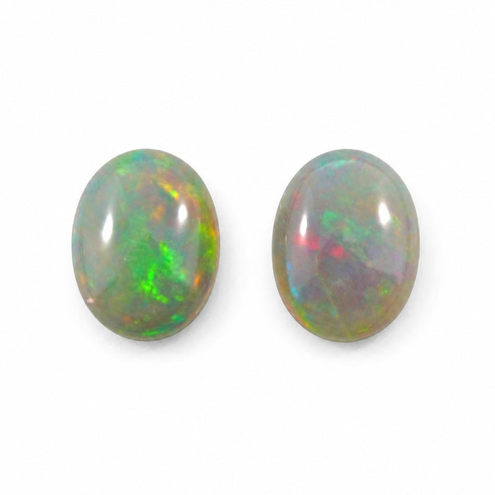 Australian jelly opal matched pair 3.16 carat total loose gemstone - Buy loose or customise