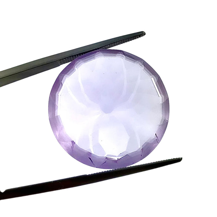 Amethyst unique German laser spider mixed cut 28.49 carat loose gemstone - Buy loose or customise