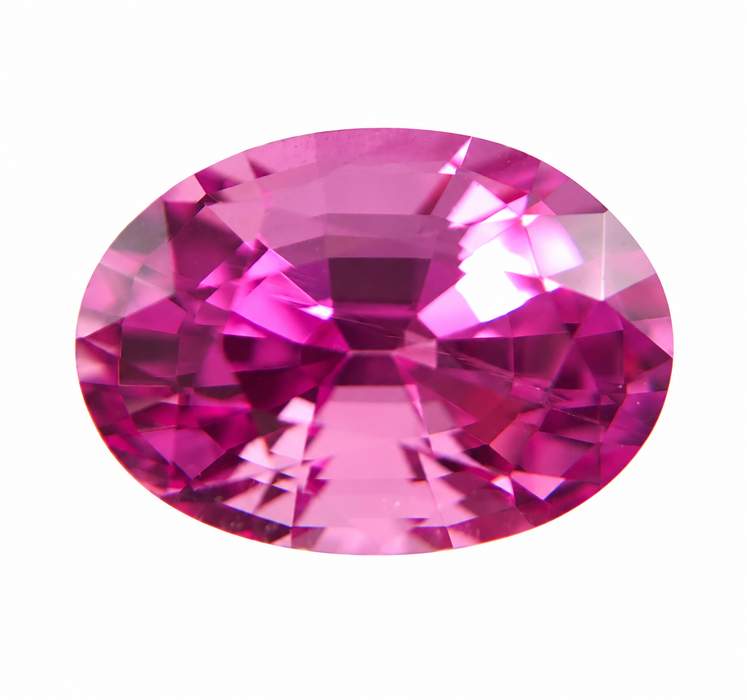 Pink Sapphire 1.19 carat 6.98x4.86x4.29mm oval cut - Buy loose or Make your own jewelry design