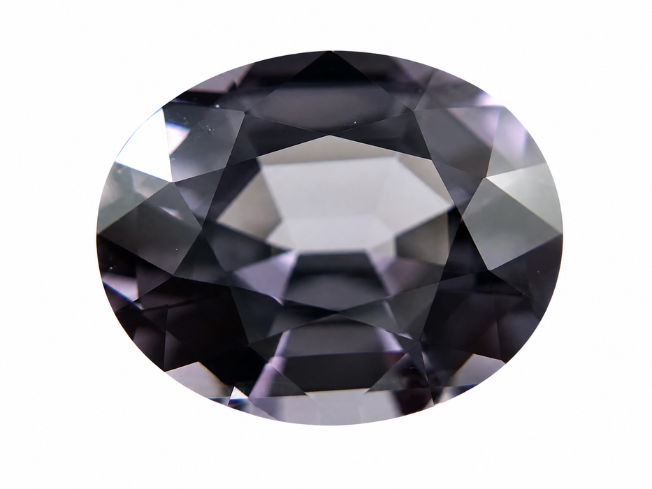 Silver Spinel oval cut 2.57 carat gemstone - Buy loose or Make your own custom jewelry