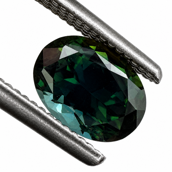 Australian Parti sapphire 1.00ct oval brilliant cut loose gemstone - Buy loose or customise