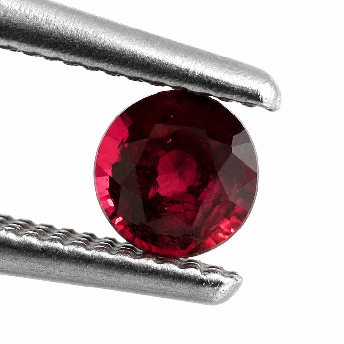 Red Spinel round cut approximately 0.22-0.25ct 3.5x2mm each - Listing is for one stone - Buy loose or customise