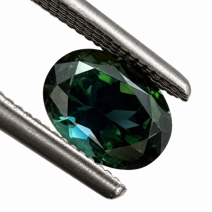 Australian Parti sapphire 1.00ct oval brilliant cut loose gemstone - Buy loose or customise