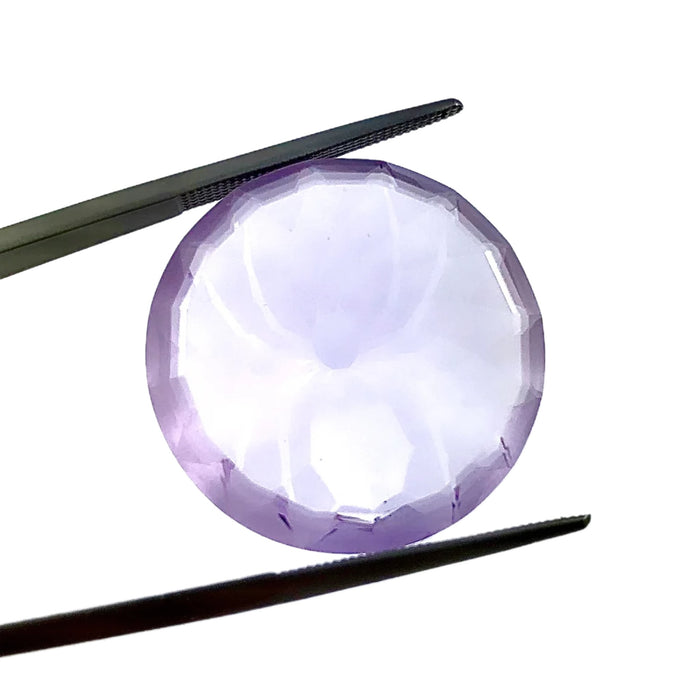 Amethyst unique German laser spider mixed cut 28.49 carat loose gemstone - Buy loose or customise